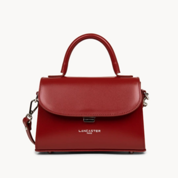 433-16 SAC À MAIN SUAVE EVEN CARMIN VUE DE FACE