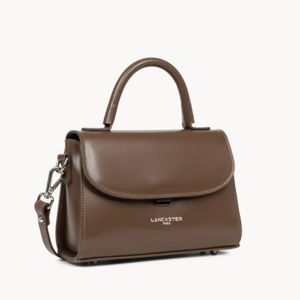 433-16 SAC À MAIN SUAVE EVEN MARRON VUE LATÉRALE