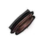 SAC TROTTEUR SOFT MATELASSÉ LANCASTER NOIR VUE EN SITUATION 2