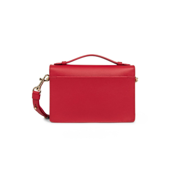 SAC TROTTEUR ZOÉ LANCASTER GRAINÉ ROUGE VUE DE DOS