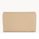 170-22 COMPAGNON DOS-À-DOS FOULONNÉ PM LANCASTER VUE DE FACE BEIGE FONCÉ