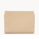 170-29 PORTEFEUILLE DOS-À-DOS FOULONNÉ PM LANCASTER BEIGE FONCÉ VUE DE FACE