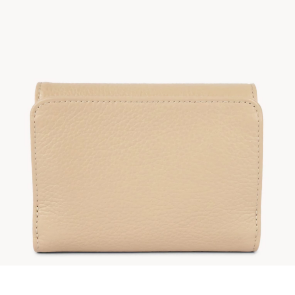 170-29 PORTEFEUILLE DOS-À-DOS FOULONNÉ PM LANCASTER BEIGE FONCÉ VUE DE DOS