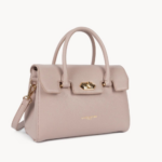 547-77 SAC À MAIN S MILANO COSMOS LANCASTER GALET ROSÉ VUE DE FACE
