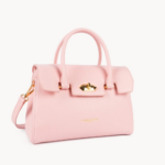 547-77 SAC À MAIN S MILANO COSMOS LANCASTER ROSE FUMÉ VUE DE FACE