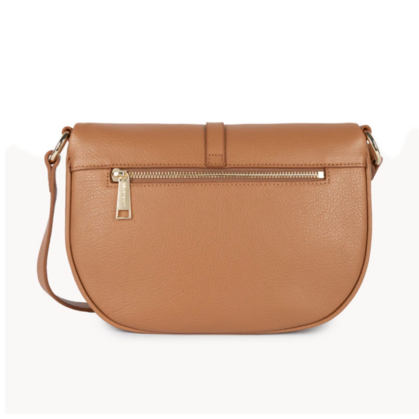 SAC BANDOULIERE DUNE GAIA LANCASTER 529-102 CAMEL VUE DE DOS
