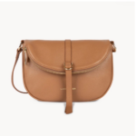 SAC BANDOULIERE DUNE GAIA LANCASTER 529-102 CAMEL VUE DE FACE