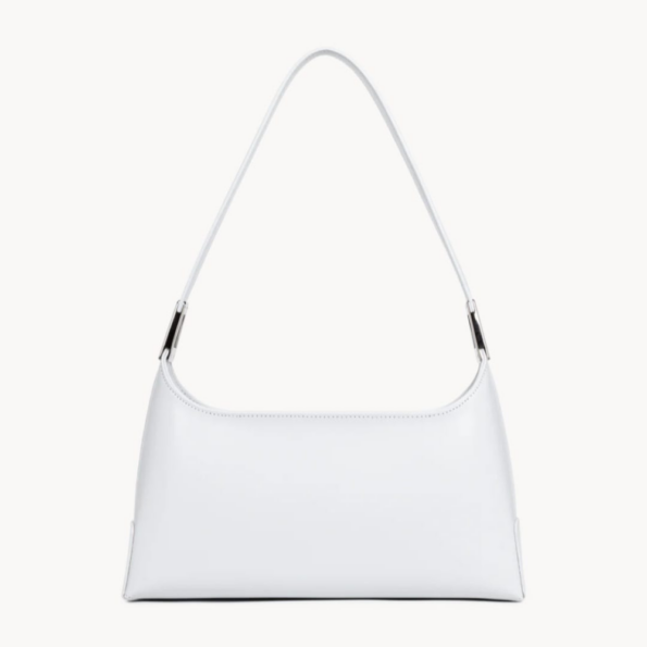 433-20 SAC À MAIN M SUAVE ACE GRIS CLAIR VUE DE DOS