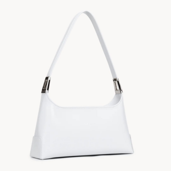 433-20 SAC À MAIN M SUAVE ACE GRIS CLAIR VUE LATÉRALE
