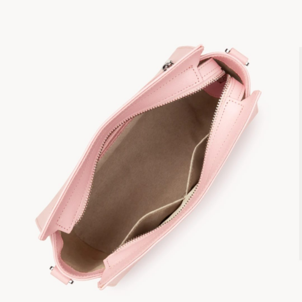 438-007 SAC TROTTEUR SIERRA LANCASTER ROSE FUMÉ VUE INTÉRIEURE