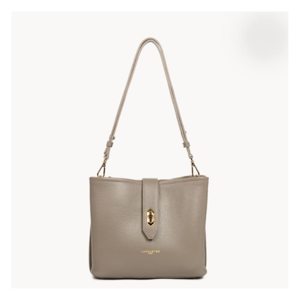 470-62 SAC SEAU TOP DOUBLE LANCASTER GALET-IN-OR VUE DE FACE