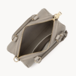 547-101 SAC POLOCHON ZIPPÉ S MILANO ANA LANCASTER MASTIC VUE DE FACE