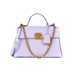 MAC ALYSTER SAC PORTÉ MAIN MÉLYSSA-01 LILAS VUE DE FACE