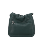 MOCCA SAC BANDOULIÈRE LÉA CUIR M170-03 VERT VUE DE FACE