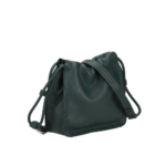 MOCCA SAC BANDOULIÈRE LÉA CUIR M170-03 VERT VUE DE FACE