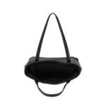 MOCCA SAC SHOPPING ELLA CUIR M172-02 NOIR VUE DE FACE