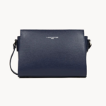 PETIT SAC TROTTEUR SIERRA LANCASTER 438-007 BLEU FONCÉ VUE DE FACE