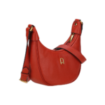 SAC BANDOULIERE CAMILLE CUIR A203-06 ROUGE VUE DE FACE
