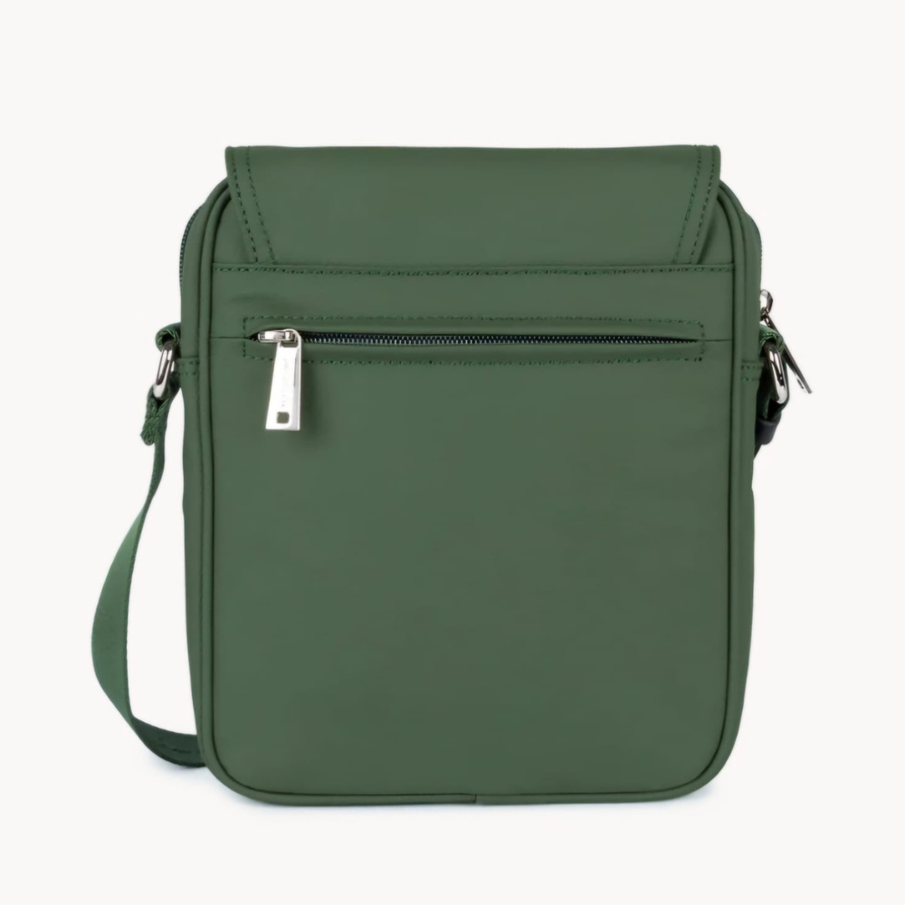 SAC BANDOULIÈRE STORM LANCASTER 305-33 VERT FONCÉ VUE DE DOS SAC BANDOULIÈRE STORM LANCASTER 305-33 VERT FONCÉ VUE DE DOS