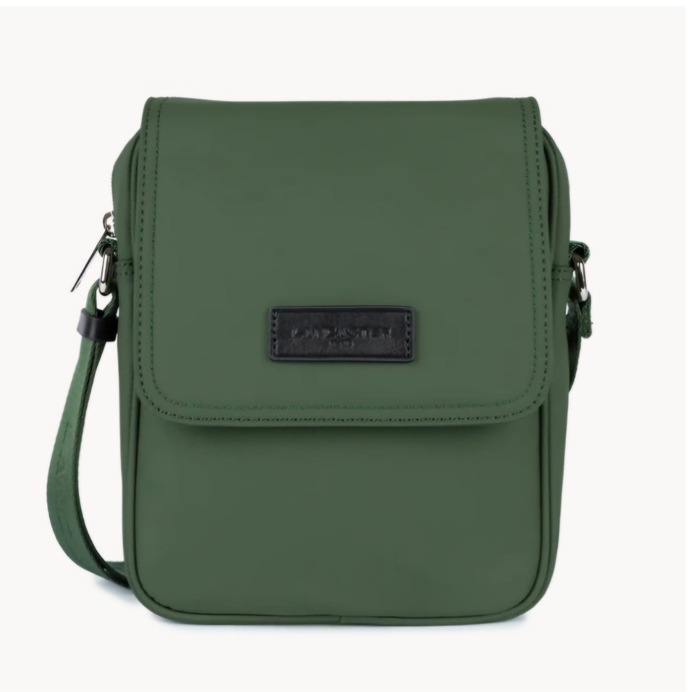 SAC BANDOULIÈRE STORM LANCASTER 305-33 VERT FONCÉ VUE DE FACE SAC BANDOULIÈRE STORM LANCASTER 305-33 VERT FONCÉ VUE DE FACE