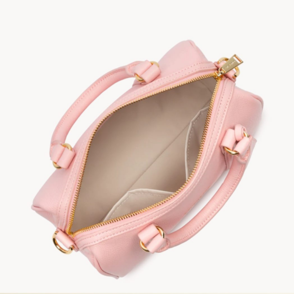 SAC POLOCHON M MILANO ANA LANCASTER 547-101 ROSE FUMÉ VUE INTÉRIEURE