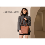 SAC SHOPPING CELESTE CUIR A182-01 COGNAC VUE DE FACE
