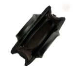 PETIT SAC CABAS CAPSULE CLOVER KSI-252 NOIR VUE DE FACE