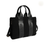 PETIT SAC CABAS CAPSULE CLOVER KSI-252 NOIR VUE DE FACE