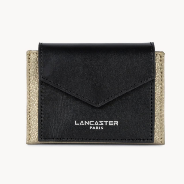 PORTE-CARTES MAYA LANCASTER 117-07 OR ANTIC VUE DE FACE