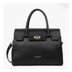 SAC À MAIN MILANO COSMOS 547-56 LANCASTER NOIR VUE DE FACE