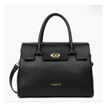 SAC À MAIN MILANO COSMOS 547-56 LANCASTER NOIR VUE DE FACE