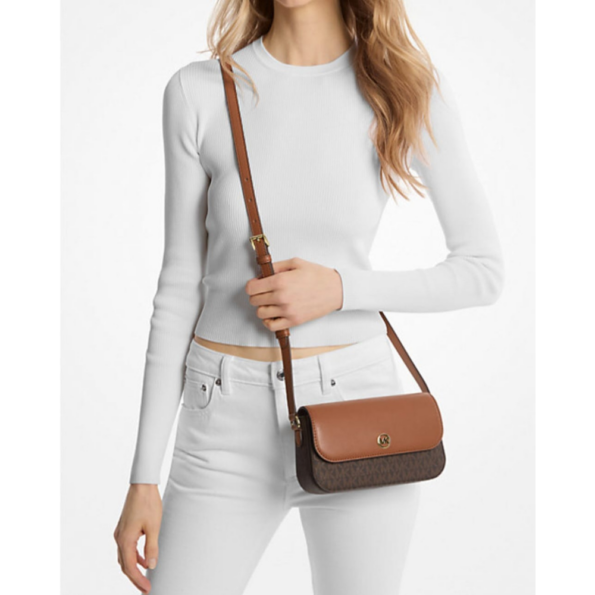 PETIT SAC À BANDOULIÈRE JET SET TRAVEL À LOGO MICHAEL KORS 35F4GTVC1B VUE EN SITUATION