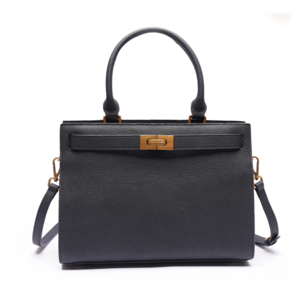 SAC À MAIN JADE MAC ALYSTER KC-502 NOIR VUE DE FACE