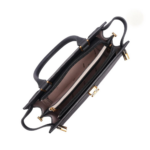 SAC À MAIN JADE MAC ALYSTER KC-502 NOIR VUE DE FACE