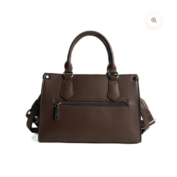 SAC À MAIN MILAN KSI-331 MAC ALYSTER CHOCOLAT VUE DE DOS