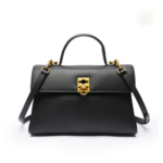 SAC À MAIN SOFIA MAC ALYSTER KC-301 NOIR VUE DE FACE