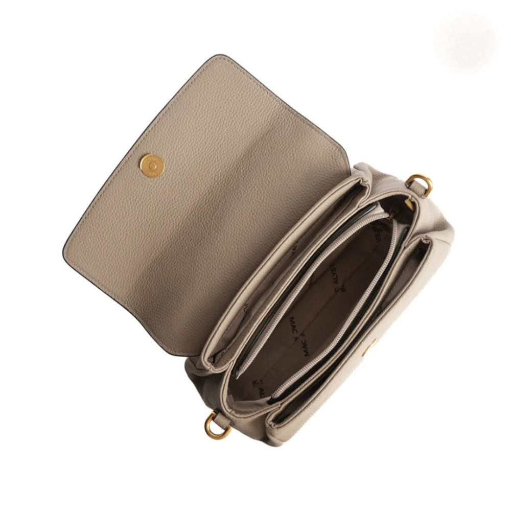 SAC À PLI GIULIA KC-104 MAC ALYSTER TAUPE VUE INTÉRIEURE SAC À PLI GIULIA KC-104 MAC ALYSTER TAUPE VUE INTÉRIEURE