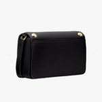 SAC BANDOULIÈRE HOLLY MEDIUM MICHAEL KORS 32R3G3HC6V BLACK VUE DE FACE