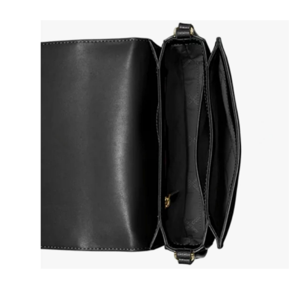 SAC BANDOULIÈRE HOLLY MEDIUM MICHAEL KORS 32R3G3HC6V BLACK VUE INTÉRIEURE