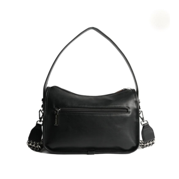 SAC PORTÉ ÉPAULE MILAN KSI-334 MAC ALYSTER NOIR VUE DE DOS