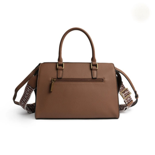 SAC PORTÉ MAIN GIULIA MAC ALYSTER KC-108 COGNAC VUE DE DOS