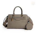 SAC PORTÉ MAIN GIULIA MAC ALYSTER KC-108 TAUPE VUE DE FACE