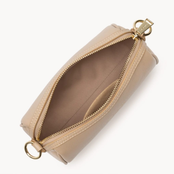SAC TROTTEUR MILANO ANA LANCASTER 547-100 BEIGE FONCÉ VUE INTÉRIEURE
