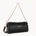 SAC TROTTEUR MILANO ANA LANCASTER 547-100 NOIR VUE DE FACE