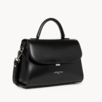 433-17 SAC À MAIN M SUAVE EVEN LANCASTER NOIR VUE DE FACE