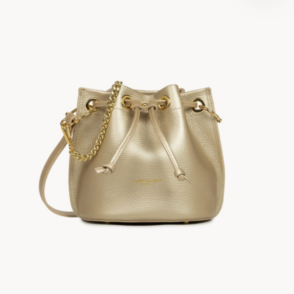 470-80 SAC BOURSE S ALBA DOUBLE LANCASTER CHAMPAGNE-IN-NUDE VUE DE FACE