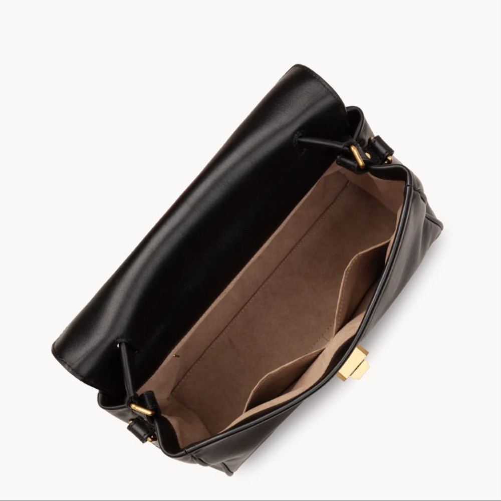 531-071 CARTABLE M DONNA GRACE LANCASTER NOIR VUE INTÉRIEURE