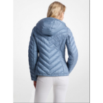 77C5437M42 DOUDOUNE RÉVERSIBLE EN NYLON MATELASSÉ MICHAEL KORS VUE EN SITUATION