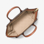 GRAND SAC AVRIL LOGO SIGNATURE MICHAEL KORS 35F4G4VS3B BROWN VUE EN SITUATION