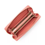 PORTEFEUILLE COMPAGNON LANCASTER DUNE 129-18 ROSE BLUSH VUE DE FACE